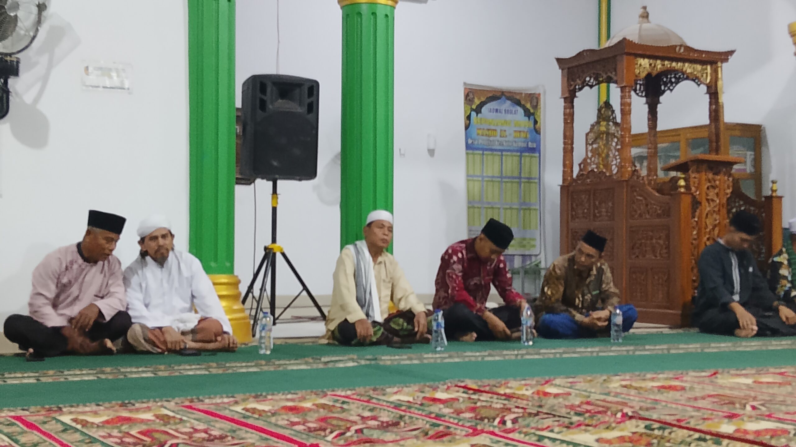 PENGAJIAN AKBAR 10 MUHARRAM 1448 H DI MASJID AL HUDA DESA PONGKAI BERLANGSUNG KHIDMAT