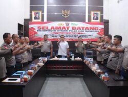 Polres Kampar Sambut Tim Supervisi Dittahti Polda Riau, Perkuat Profesionalisme Pengemban Fungsi Tahanan