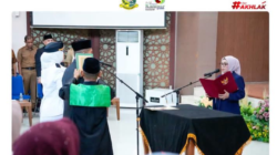 Wakili Bupati, Misharti Lantik 35 PTP dan Pejabat Administrator di Lingkungan Pemkab Kampar