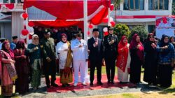 “Dirgahayu HUT Kemerdekaan RI ke-81 di Kecamatan XIII Koto Kampar Berlangsung Khidmat dan Aman”