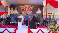 “Dirgahayu HUT Kemerdekaan RI ke-81 di Kecamatan Koto Kampar Hulu Berlangsung Khidmat dan Aman”