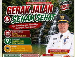 “Semarak HUT RI ke-81! Koto Kampar Hulu Bergemuruh, Gerak Jalan dan Senam Sehat Siap Digelar”