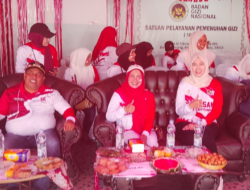Semarak HUT RI ke-81, Yayasan Muara Satu Bangsa SPPG Sibiruang Gelar Gerak Jalan Santai
