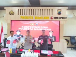 31 Ribu Pil Yarindo Disita, Polresta Magelang Ungkap 10 Kasus Narkoba