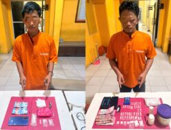 Sita 35,73 Gram Sabu & Ganja, Dua Pengedar Narkoba di Tapung Hilir Diamankan