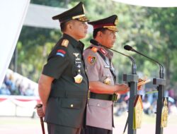 1.944 Taruna TNI-Polri Resmi Sandang Pangkat Prajurit Taruna dan Bhayangkara Taruna