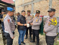 Cegah Peredaran Narkoba, Polsek Perhentian Raja Gelar Razia di Desa Hangtuah